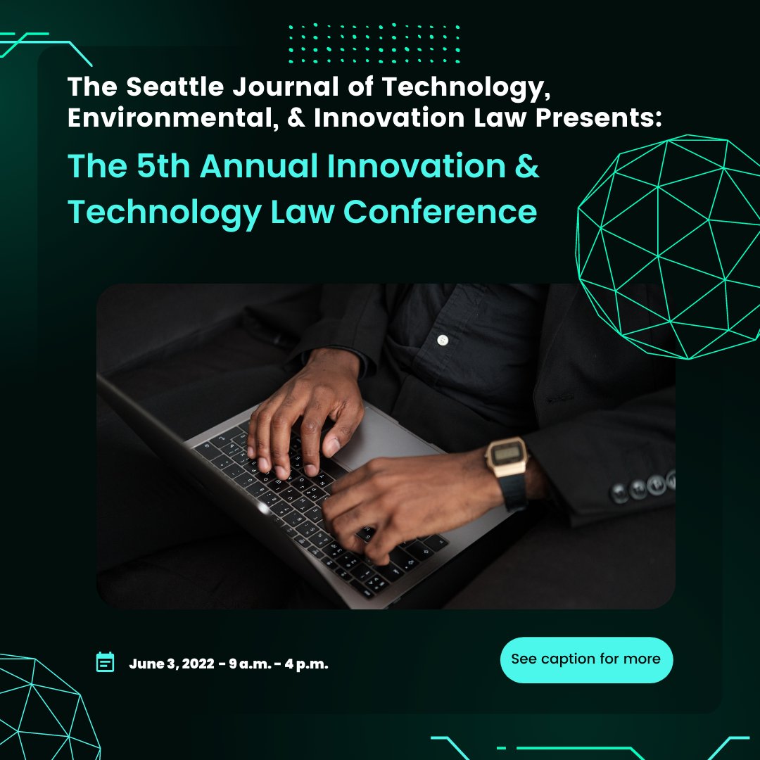 SU Journal of Tech, Environment, & Innovation Law tweet media