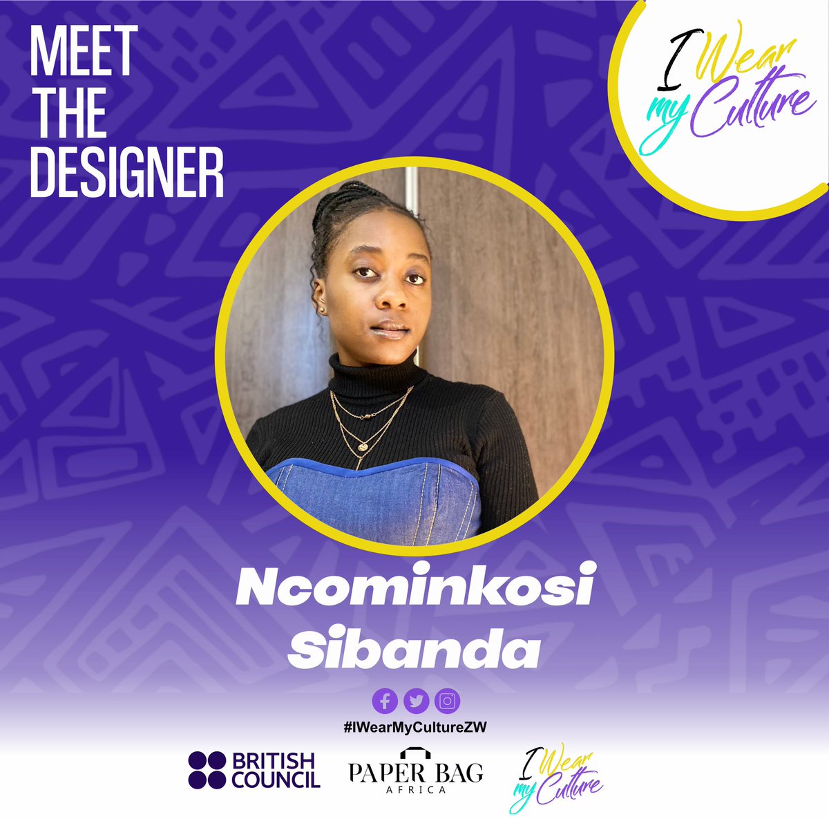 MEET THE DESIGNER - #iWearMyCultureZW 

MEET THE DESIGNER - #iWearMyCultureZW 

<a href="/NcominkosiS/">Ncominkosi Sibanda</a> Sibanda is a young aspiring fashion designer who is doing her third year in fashion designing at Durban university of technology whilst pushing her fashion business @NcomaStyleLab