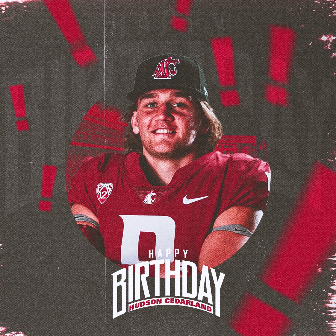 ℍ𝕒𝕡𝕡𝕪 𝔹𝕚𝕣𝕥𝕙𝕕𝕒𝕪 <a href="/huddyc3/">Hudson Cedarland</a>!🥳

#GoCougs