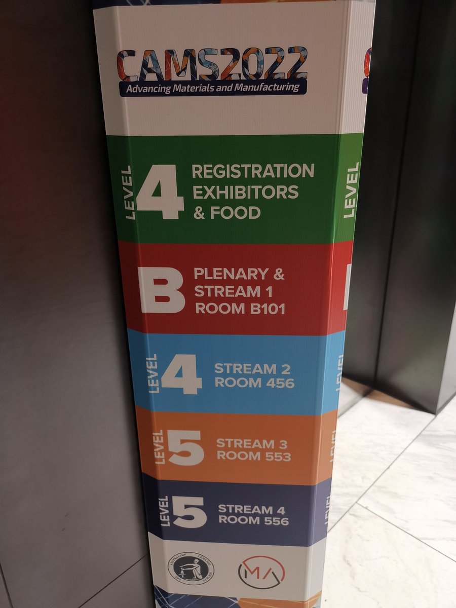 #CAMS2022 finally on its way. Let's talk about #materialsscience! <a href="/UniMelb/">University of Melbourne</a> <a href="/MaterialsAus/">Materials Australia</a>