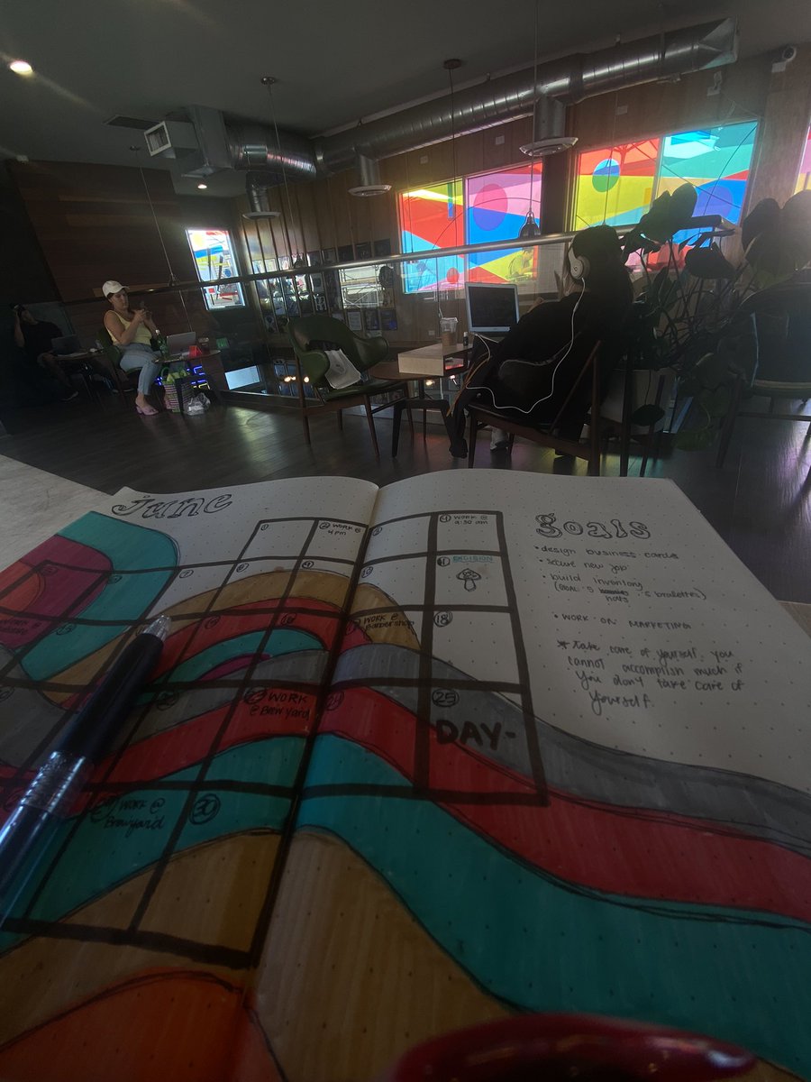 stitchedbyes's tweet image. this place has my creative juices flowing