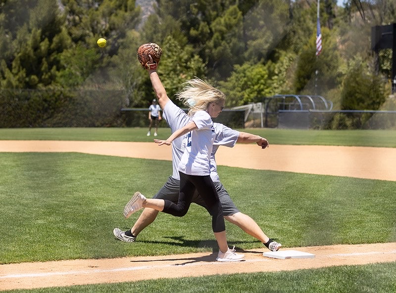 sierracanyon's tweet photo. Thank you to everyone who joined us for the 1st annual Thomas J. Fennell Alumni vs. Faculty Softball game. From the fun on the field to the laughs in the stands, the day was PITCH perfect! We can’t wait for next year’s rematch. #FacultyWon #WeAreSC #TrailblazerPride #OneSierra https://t.co/hGChvzxize