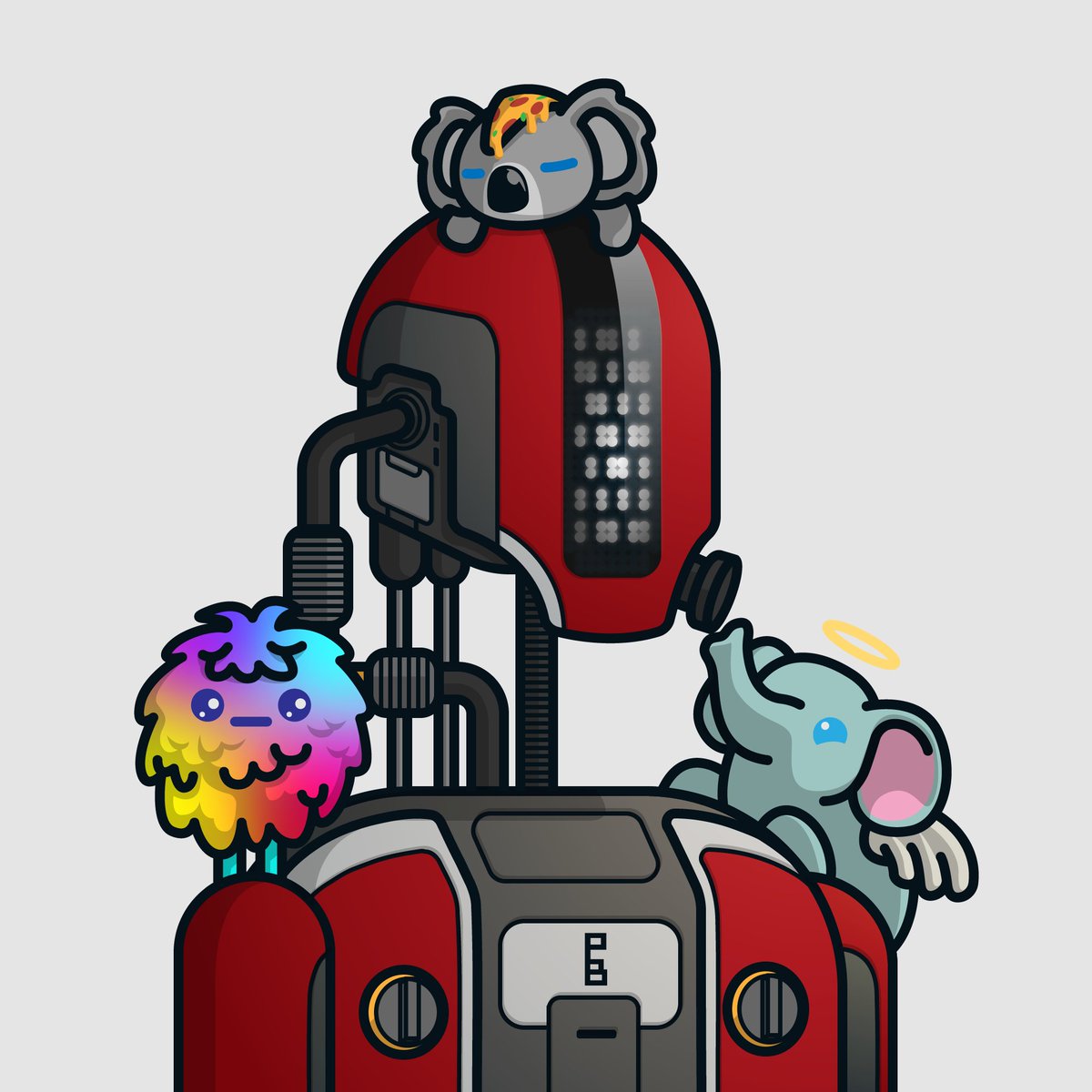 Okay, to celebrate the start of the <a href="/Petbot_io/">Petbot</a> at 2330 UTC I'll do a giveaway of this "rare" Bot

How to enter
Like
Retweet
Tag 2 friends
Posting your Petbot won't get you a bonus entry, just more of my love

Pets fucking go!

#CNFTGiveaway #CNFTs #Cardano