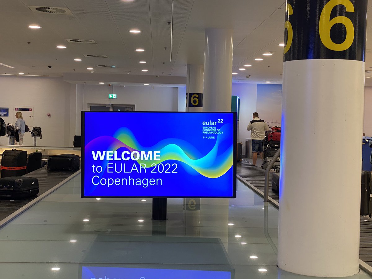 ShalalehK's tweet photo. Oh the things I did to get to you! But, we are here now and ready to present!  @WorkandArthrit1 #EULAR #eular2022 https://t.co/uunHLaXaHp