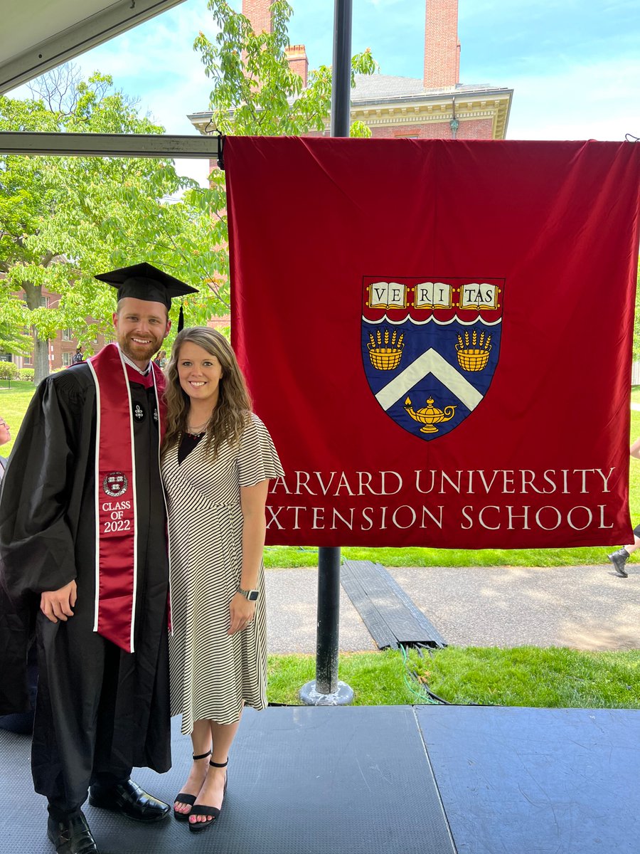 jpresswood10's tweet photo. I’m so excited to have finally finished the program for a masters in finance from Harvard University. I’ve learned a lot about finance and economics over the last 3 1/2 years, but I assure you my politics haven’t changed 😂 #harvardextensionschool https://t.co/jQCyOJIsoK