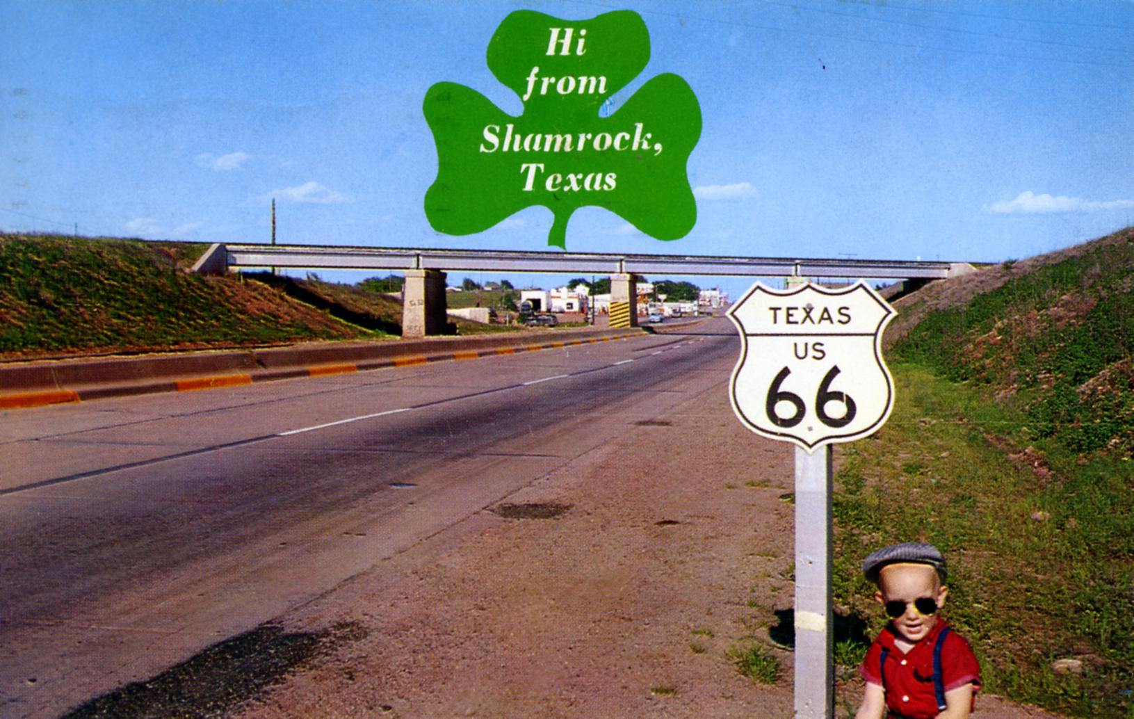 Vintage Classic Postcards on Twitter "shamrock_texas_14513879419_o https//t.co/B6eT5bjtM6