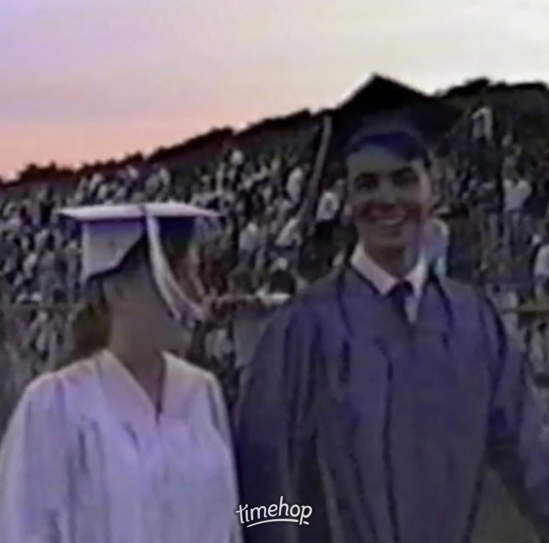31 years ago today… time is so weird. #graduation #classof1991