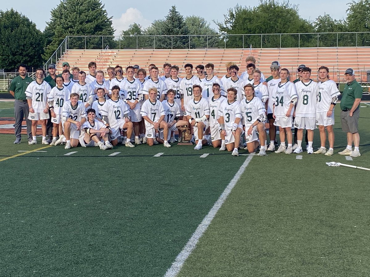 Boys Lacrosse Regional Final:

Forest Hills Central 22, Lowell 6 

The Rangers claim a 10th straight  regional title
