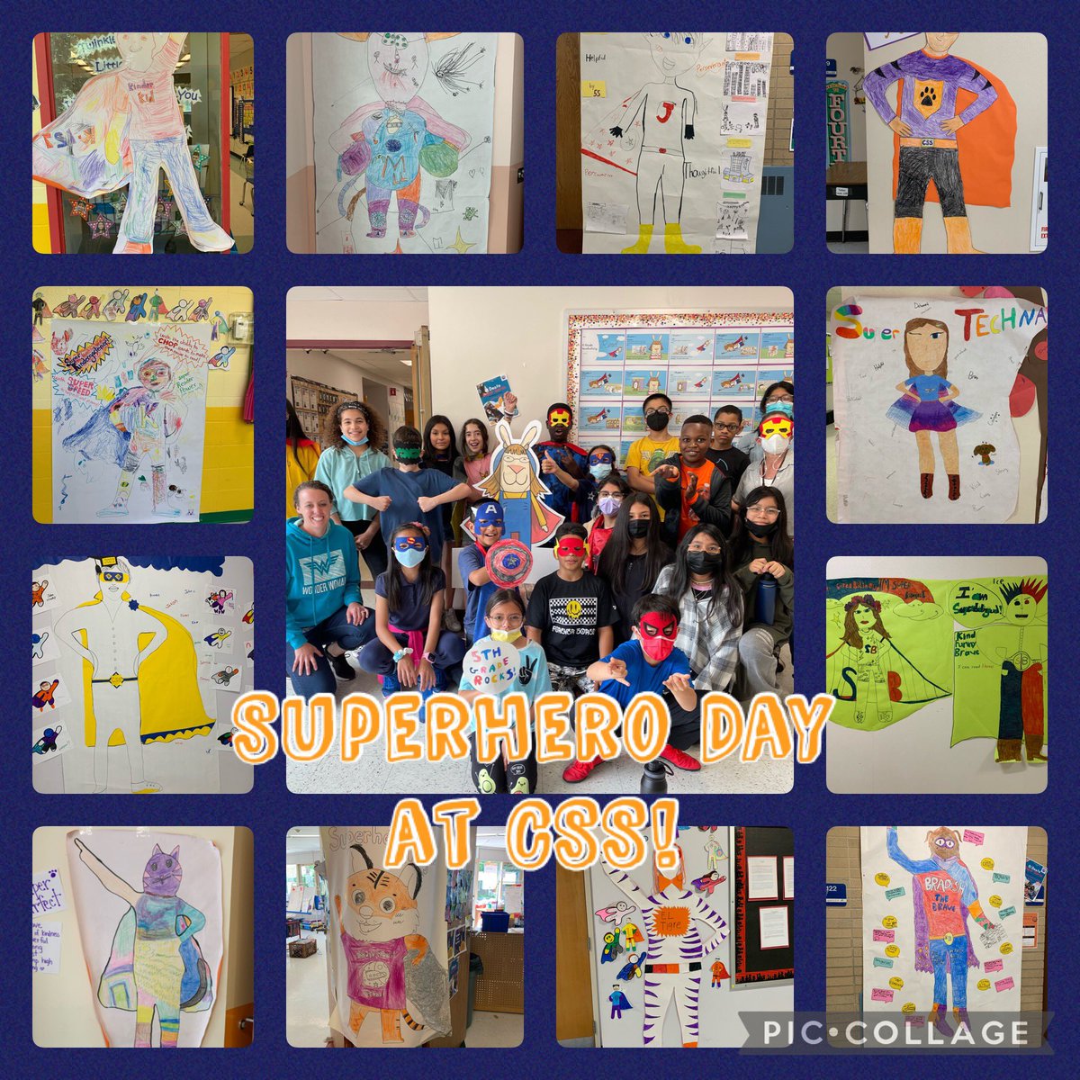 ChurchStreet_WP (@churchstreet_wp) on Twitter photo Superhero day at CSS!! For our One Book One School culminating activity, each class created their own superhero with various traits! Can you spot El Deafo? Thank to <a href="/CSSWPPTA/">ChurchStreetPTA</a> and <a href="/FriendsofWPPS/">Friends of WPPS</a> for helping to instill the love for reading in our Tigers! Superhero day at CSS!! For our One Book One School culminating activity, each class created their own superhero with various traits! Can you spot El Deafo? Thank to <a href="/CSSWPPTA/">ChurchStreetPTA</a> and <a href="/FriendsofWPPS/">Friends of WPPS</a> for helping to instill the love for reading in our Tigers!