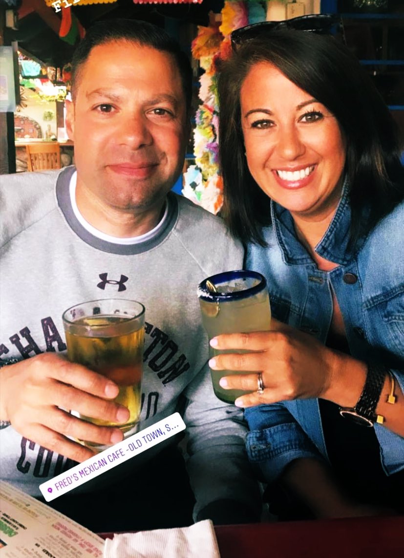 Cheers to the best of the best. Happy 50th Birthday @RickPerez72 I love you to the moon and back. 🐐❤️#teamperez #foreveryoung