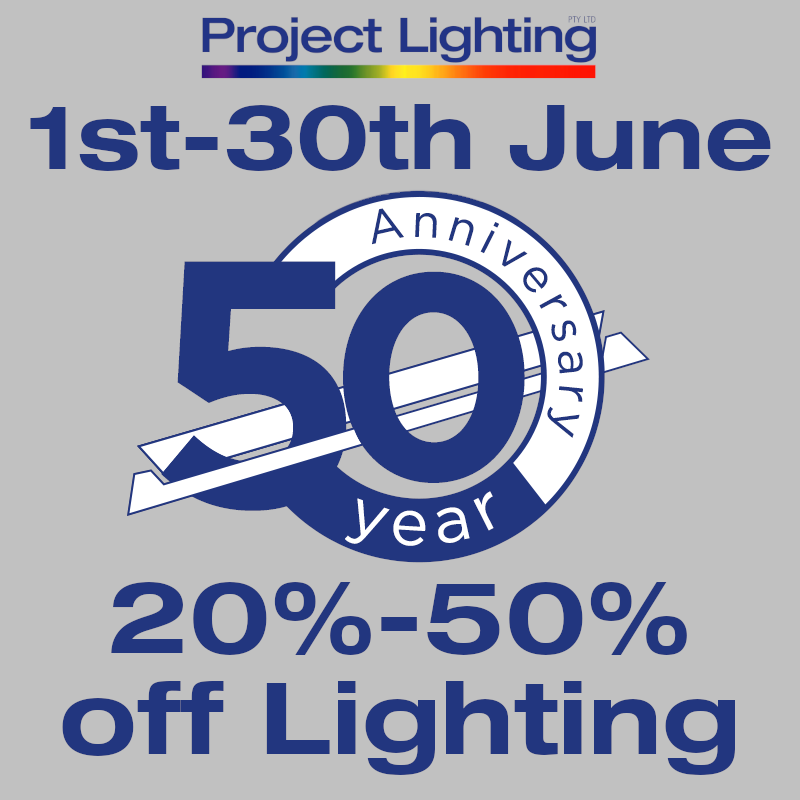 ProjectLightAU's tweet image. In celebration of Project Lighting's 50th year in business.
20%-50% off Lighting for the entire month of June.
Head to one of our locations and grab yourself a bargain.