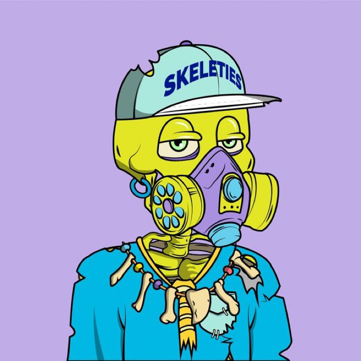 5x Whitelist Spot Giveaway💀 

How To Enter: 
Follow <a href="/skeleties/">skeleties</a> 
Retweet + Like + Tag 3 Friends 
Turn ON Notifications  🔥