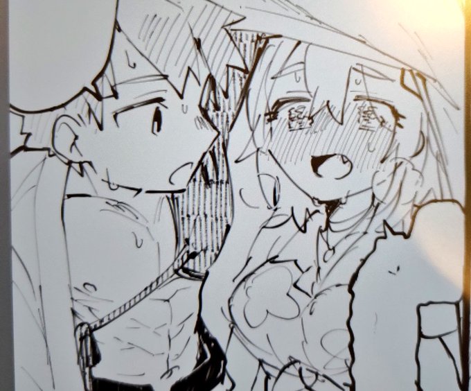 爺孫かいてる(いつもの) 