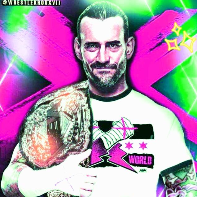 The best in the world 🌎 cm punk  6x champion ☆
