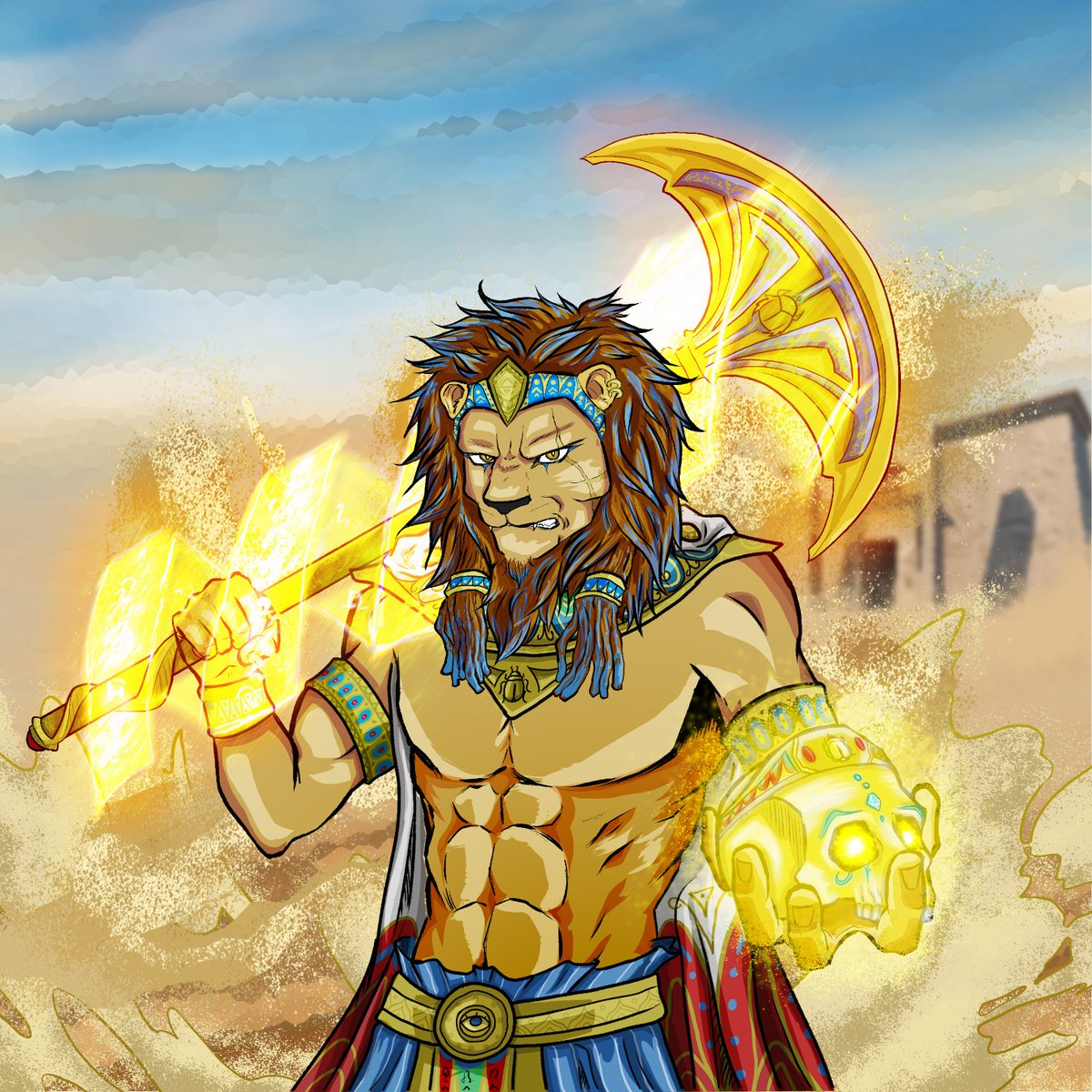 "And i, as fragile as a grain of sand, couldn't do anything but worship them. Their powers lights my way"

⚖️