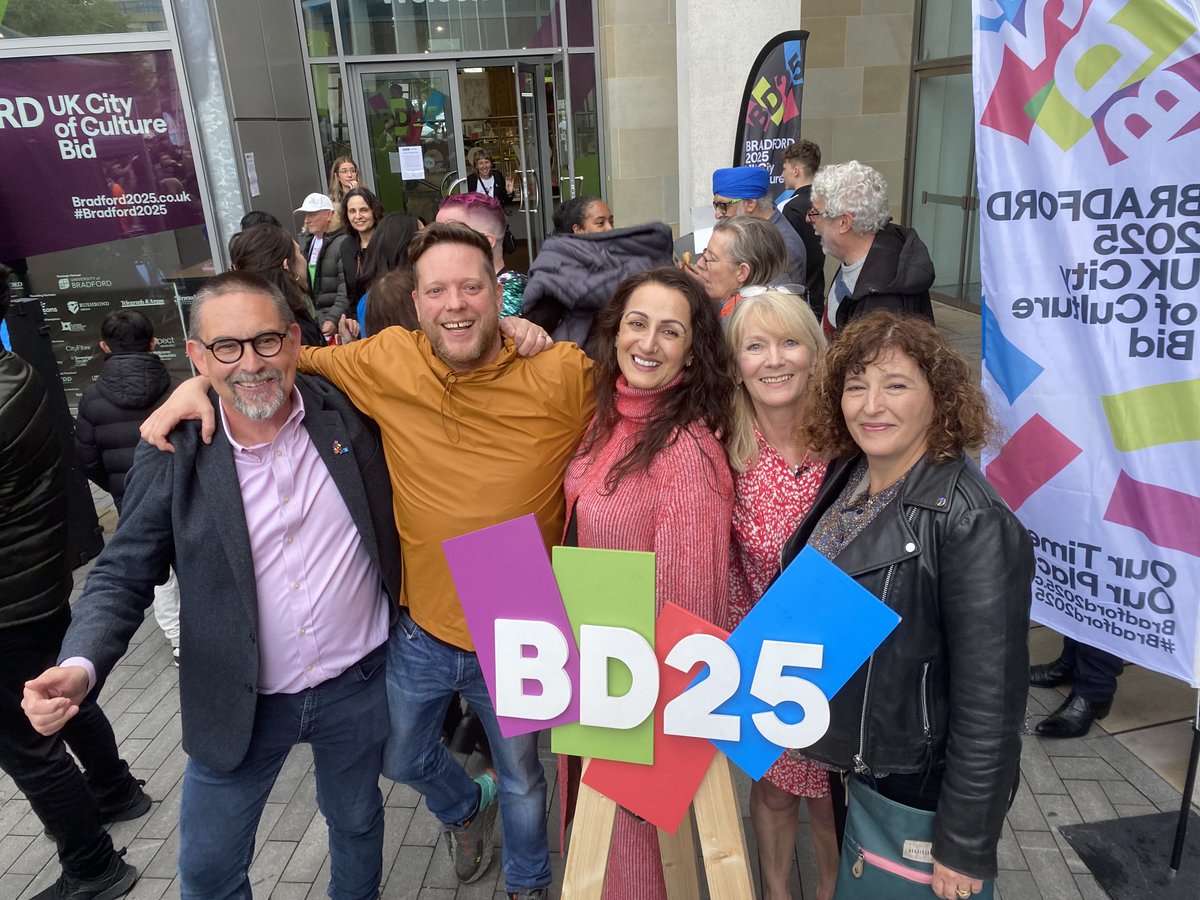 ShirleyCongdon's tweet image. BD25 bring it on ⁦@UniofBradford⁩ ⁦@bradfordmdc⁩ ⁦@BradfordUniSU⁩ ⁦@DCMS⁩ ⁦@BradfordLitFest⁩ ⁦@bfdcityoffilm⁩ ⁦@MediaMuseum⁩