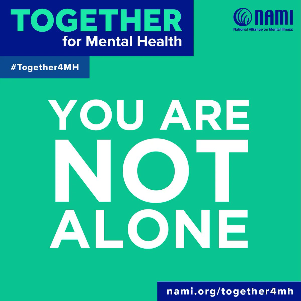 Together for Mental Health #Together4MH
May is #MentalHealthAwarenessMonth