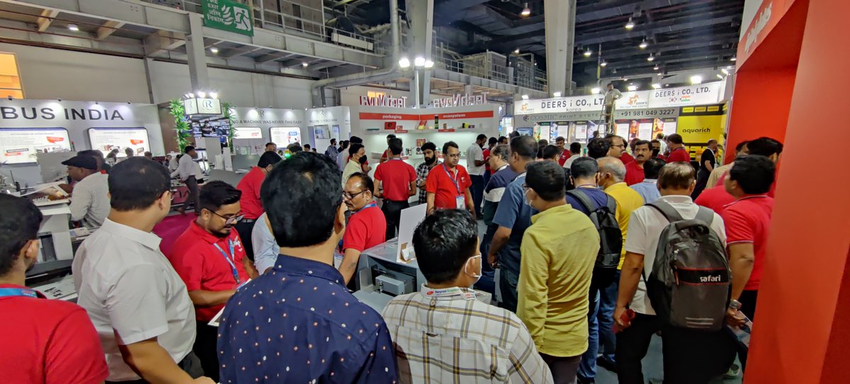 TechNovaWorld's tweet photo. We thank you for your unprecedented response at PrintPack India 2022.
You motivate us to pursue excellence in all that we do 🙂🙏
#technova #printpack #printpack2022 #packaging #digitalplates #digitalpresses #3dprinter #digitalprintmedia #hp #markforged https://t.co/ZmnaPbiMAG