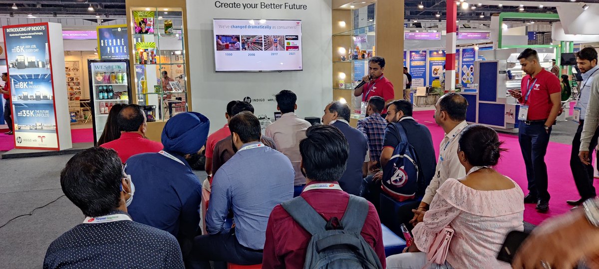 TechNovaWorld's tweet photo. We thank you for your unprecedented response at PrintPack India 2022.
You motivate us to pursue excellence in all that we do 🙂🙏
#technova #printpack #printpack2022 #packaging #digitalplates #digitalpresses #3dprinter #digitalprintmedia #hp #markforged https://t.co/ZmnaPbiMAG