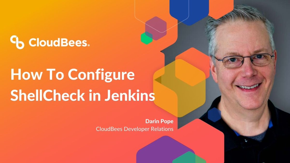 CloudBees's tweet image. Simplify the process for validating shell scripts by using ShellCheck. To get started, learn how to configure this tool in #Jenkins. youtu.be/T09HJR-Ibzk #jenkinstutorial #shellcheck