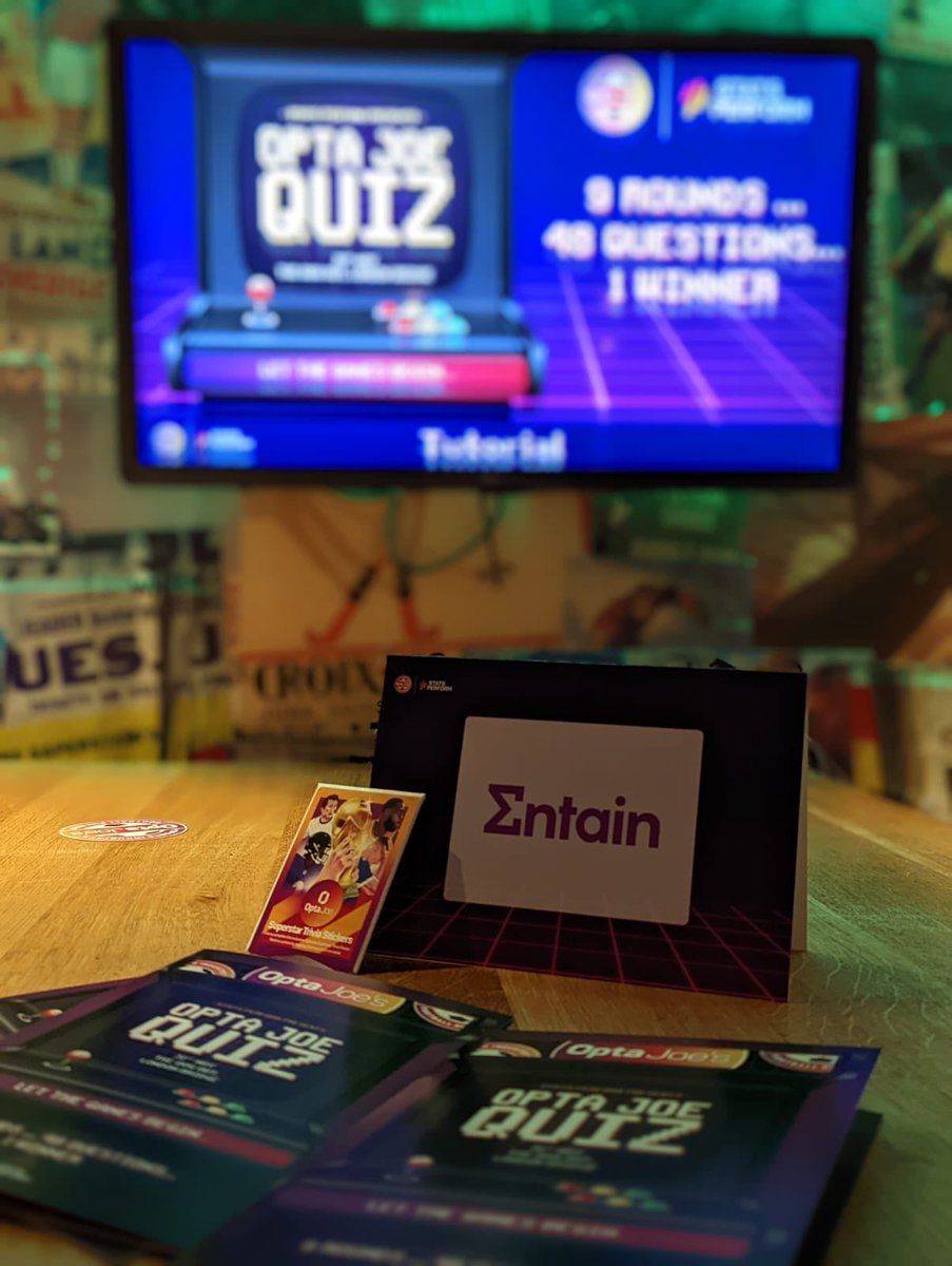 StatsPerform's tweet photo. We’re up and running for XIII #optajoequiz. Can anyone steal the crown back from @TheAthletic? https://t.co/qL6qBw6Axa