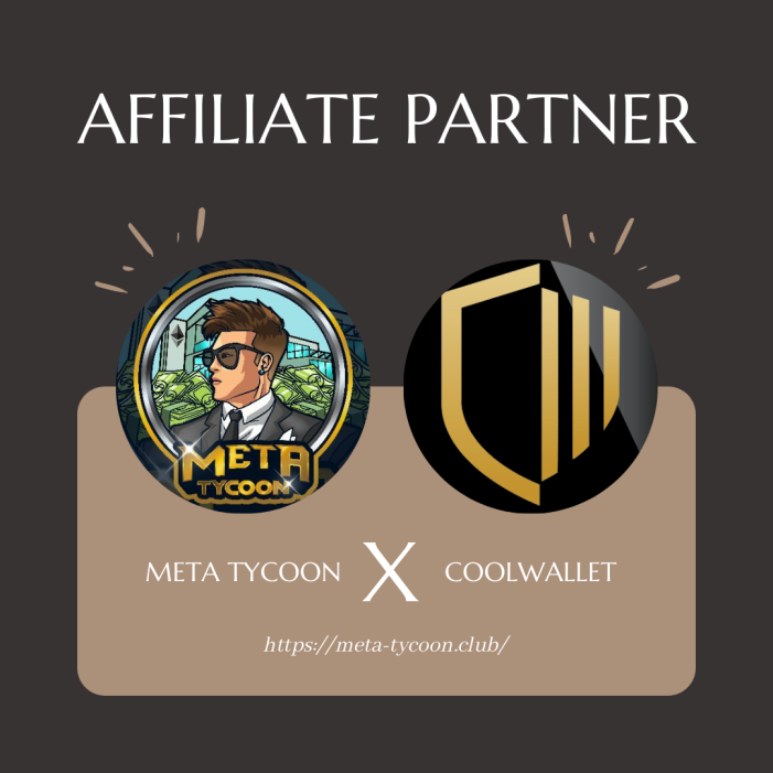 MetaTycoonNFT's tweet photo. Meta Tycoon x CoolWallet

Congrats to Meta Tycoon!
We are now partner of CoolWallet!
Purchase with the following link and discount code, you will get 5% off!
_
more details on discord https://t.co/0rjYLaB6Ik
_
tatycoon元宇宙資產 #metatycoonassets #元宇宙 #nft https://t.co/xftHsHHzQE