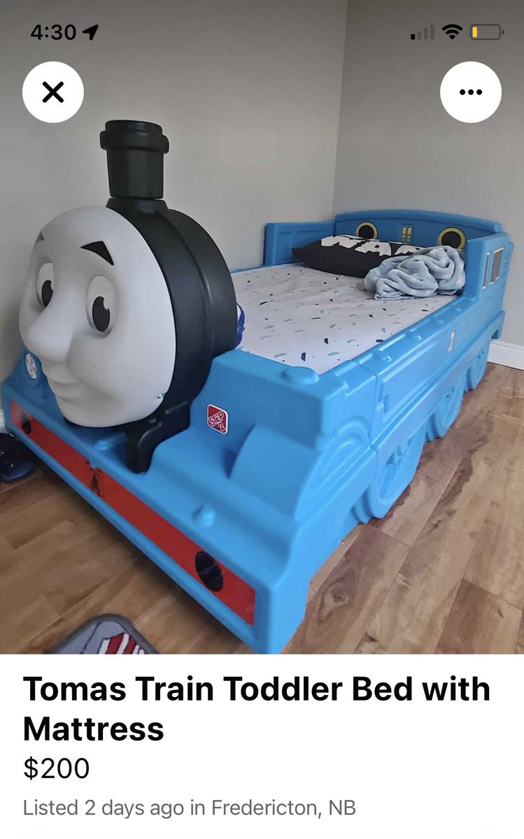what if we fucked in the tomas train toddler bed with mattress