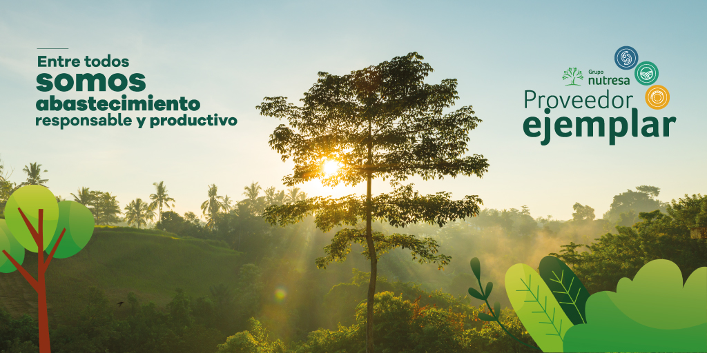 Grupo_Nutresa's tweet photo. Hoy celebramos por octavo año consecutivo #ProveedorEjemplarNutresa, un espacio para destacar y hacer visible la labor de nuestros proveedores por su aporte a los objetivos estratégicos de #GrupoNutresa y por su compromiso con la sostenibilidad #EntreTodos https://t.co/mUl2v9cyaf