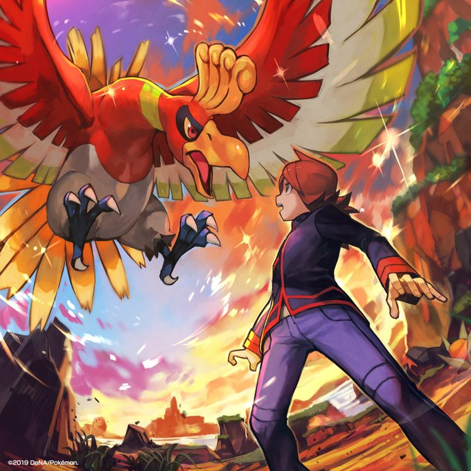 Pure Hearts and Rainbow Wings, Pokémon Masters EX, 2019 ongoing, Artwork by...