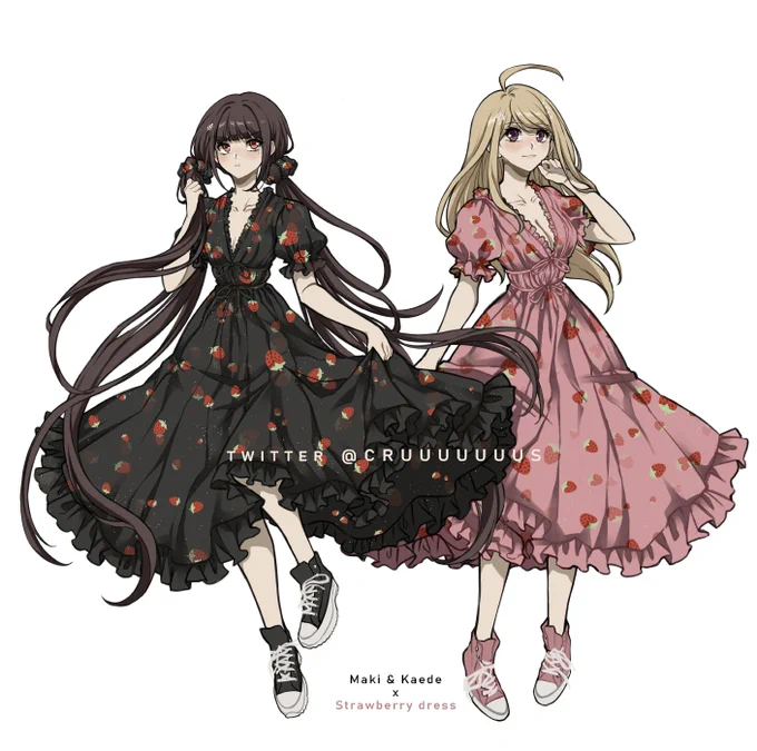 𝗗𝗮𝗻𝗴𝗮𝗻𝗿𝗼𝗻𝗽𝗮 x Fruits dress🍓 
