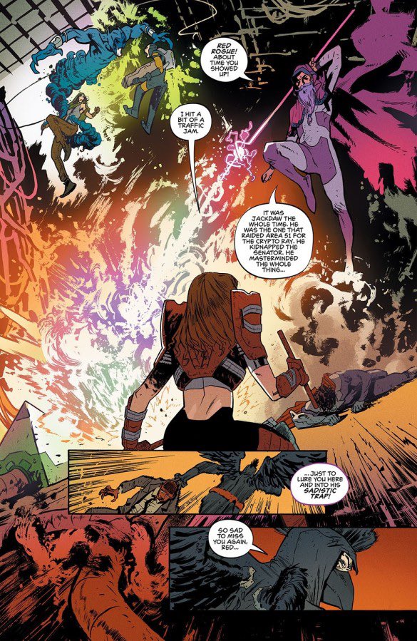 Hannahrosemay_'s tweet photo. Sneak peek of ROGUES’ GALLERY! 
A new @ImageComics series that’s out next month! July 20th!💥

🩸“Misery meets The Purge”🩸

And it’s from a KILLER team 😏 
@declanshalvey @justinmasonart @Treestumped @HassanOE @HeatherAntos  

PRE ORDER CODE #MAY220009 https://t.co/fxjLnF4Ulv
