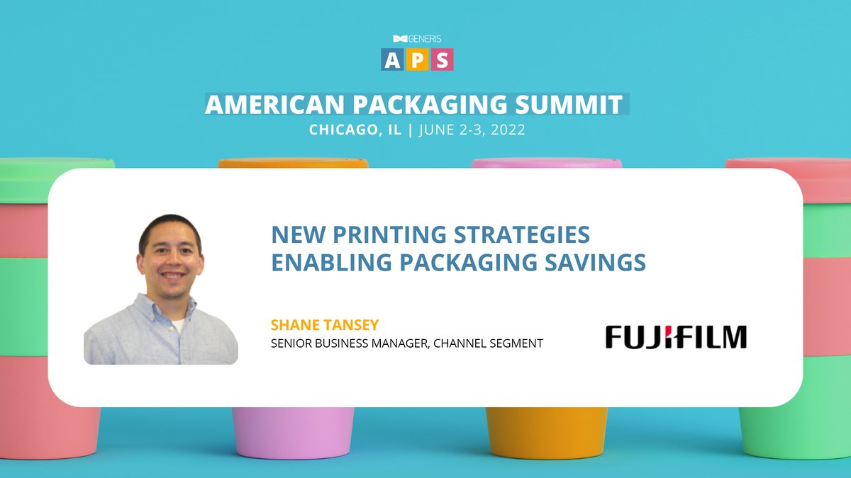 We are looking forward to the American Packaging Summit this week in Chicago! Our Shane Tansey will present, “New Printing Strategies Enabling Packaging Savings.”  

<a href="/generisgp/">Generis Group</a> @PackagingUSA

#packagingus22 #packaginginnovations #print #integration
