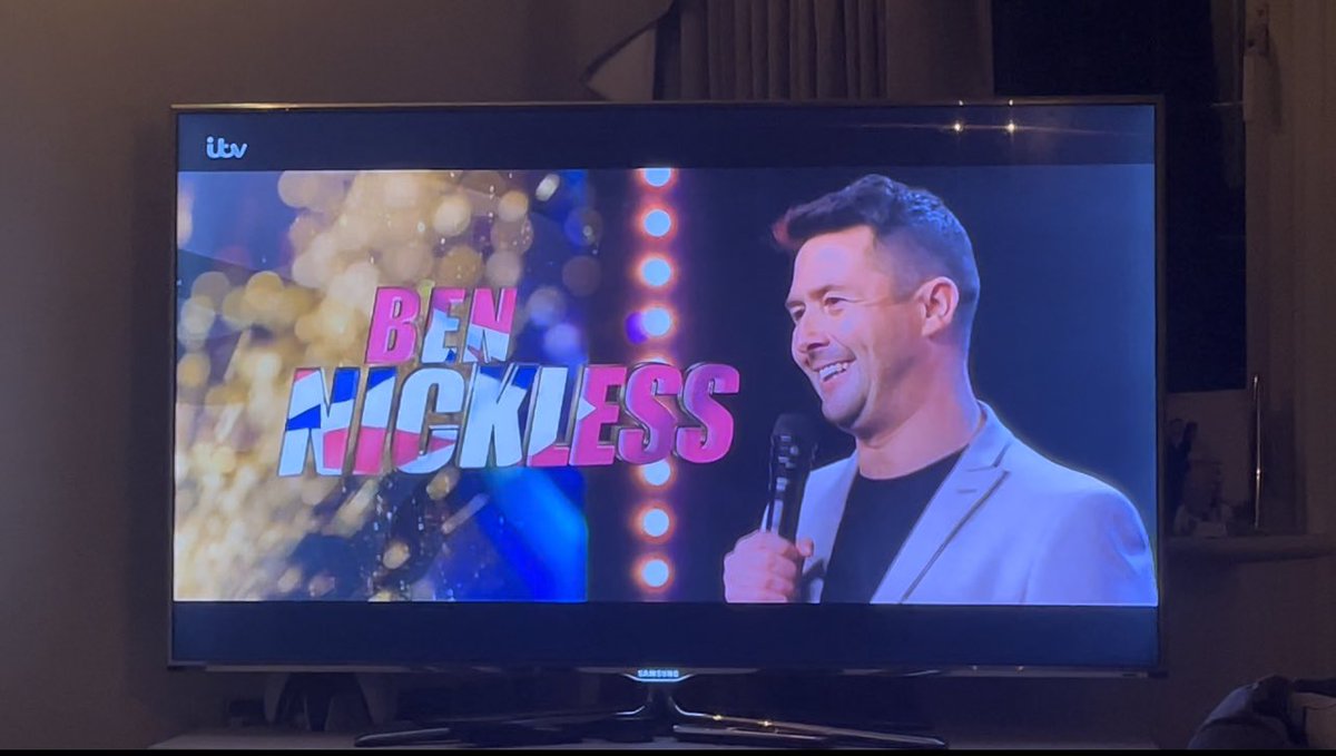 Looking forward to watching my Mucka @realbennickless on BGT tonight. Go on mate & smash it 👍 I truly don’t anyone who deserves this chance as much as him. Please help Ben live his dream by voting 👇 Thanks guys xx itv.com/vote/bgt