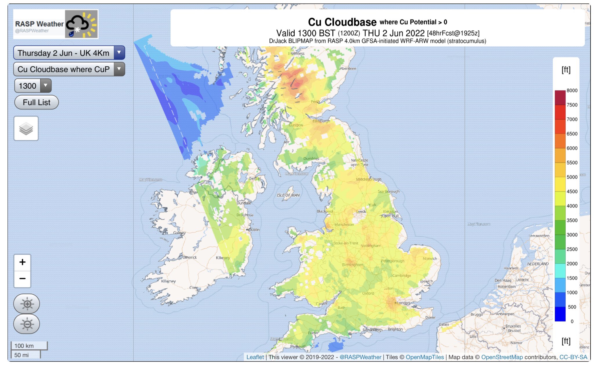 RASP Weather (RASPWeather) / Twitter