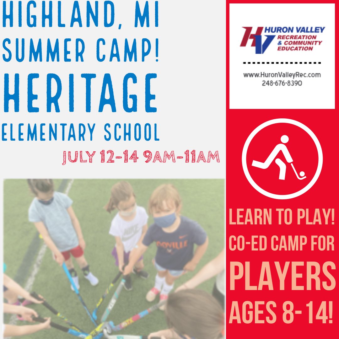 GLRFH Summer Camp opportunity in Huron Valley! <a href="/HVRecAndEd/">Huron Valley Rec & Ed</a> <a href="/HuronValleyNews/">Huron Valley Schools</a> <a href="/LegacyMI_FH/">Legacy Field Hockey</a> #fieldhockey #fieldhockeyskills #fieldhockeycamp