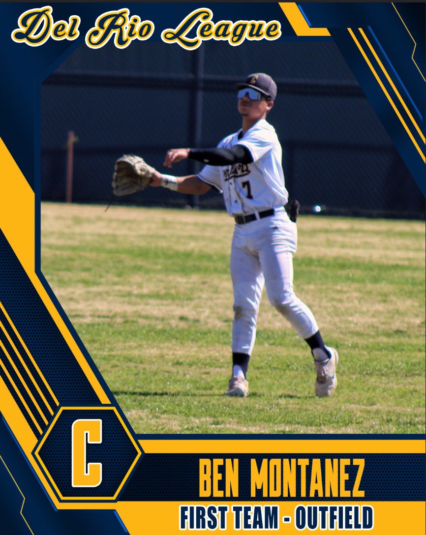 condor_baseball's tweet photo. Three Condors were selected as Del Rio First Team All League. Congratulations to Isaiah Moreno, Adrian Hernandez, and Ben Montanez #CondorBaseball https://t.co/6zuQyjUCU5