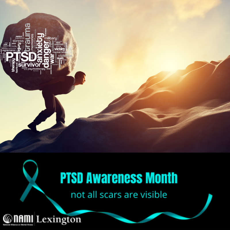 NAMILexington's tweet photo. It is a difficult climb, but you are not alone.
#PTSDAwareness #notallscarsarevisible https://t.co/teZEV6swrH