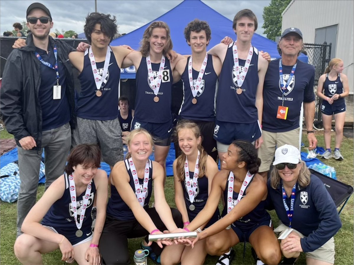 SASweb's tweet image. With fourteen athletes at the state meet, the results include a 2nd place finish for the girls&apos; 4x800m relay with a record-breaking performance.
sasweb.org/about/news/det…