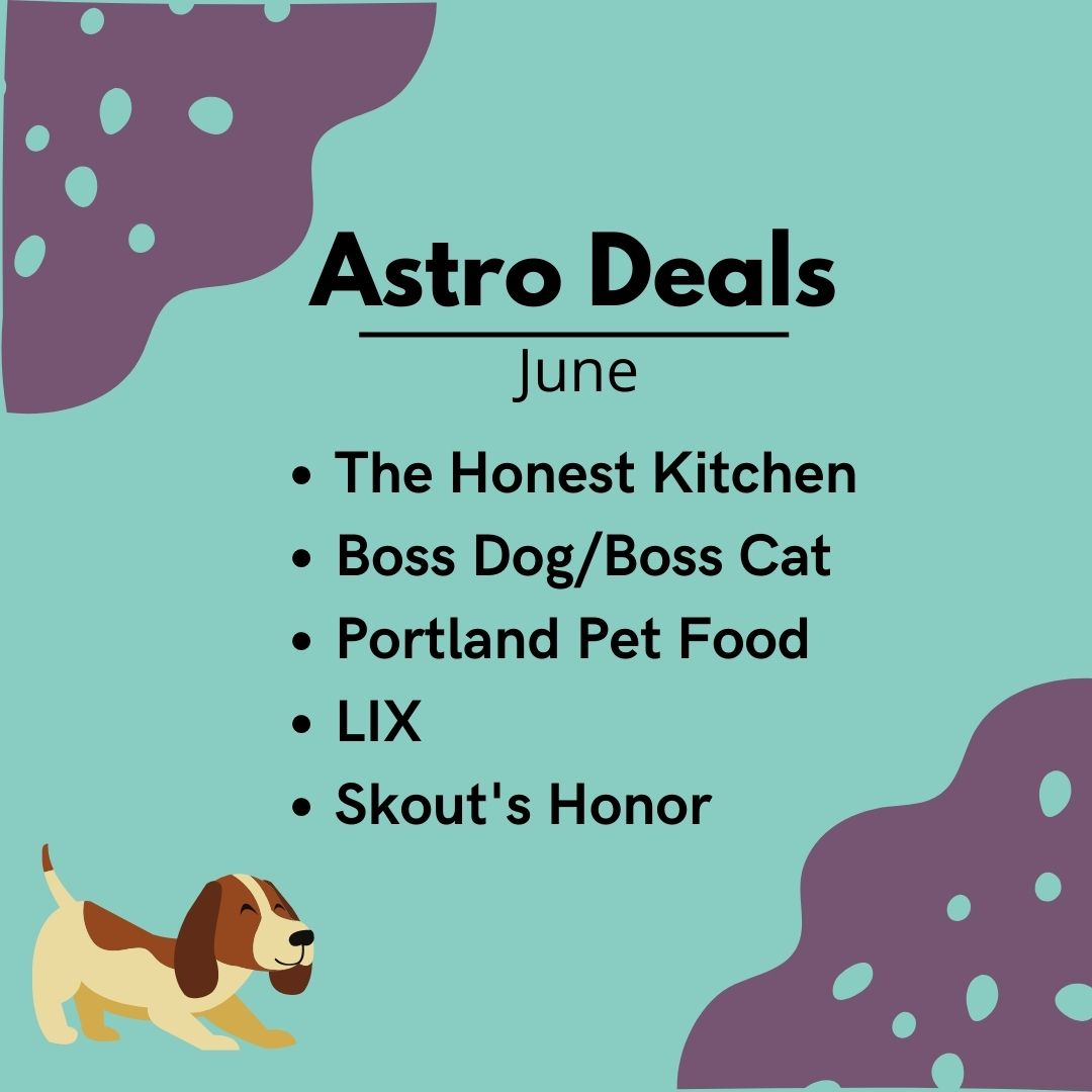 Stop by the store to see all the deals and discounts happening with these popular brands! 🐾🐾 #astroloyalty #beaverton