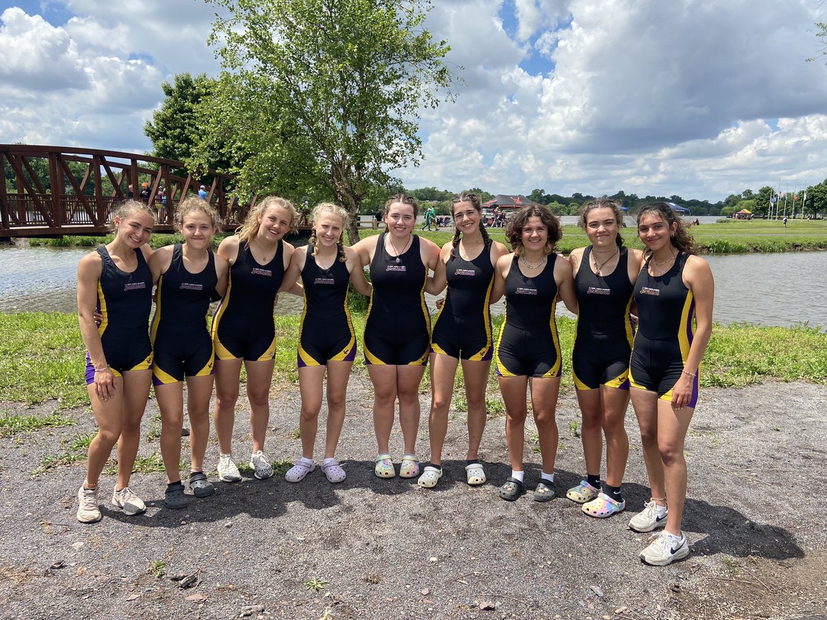 SJACrew's tweet photo. Jaguars finished the 2022 Spring Season with three crews racing at the SRAA National Championship! The future is bright!

V8+ 20th
2V8+ 10th
F8+ 13th

#rowjags #jaguarrumble https://t.co/rHMoFDaFOG