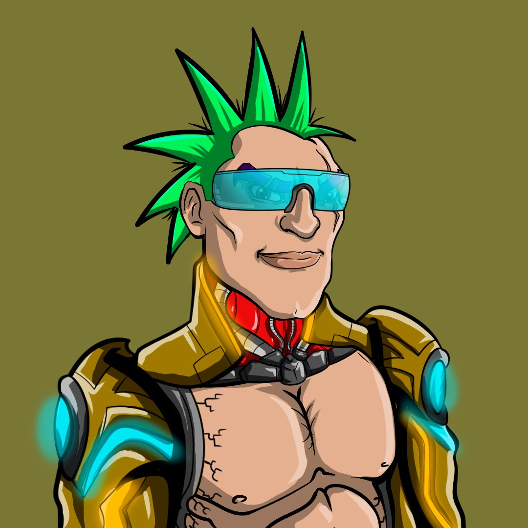 cryptocyborgz's tweet photo. Not a #cryptopunks but certainly one of the best #CryptoCyborgz 🤩🤯

#nfts #nft #nftart #nftcommunity #nftcollector #nftartist #Solana  #digitalart #cryptoart #art #SolanaNFTs  #opensea #nftcollectors #blockchain #nftdrop #nftcollectibles https://t.co/zZSp2x7l2a