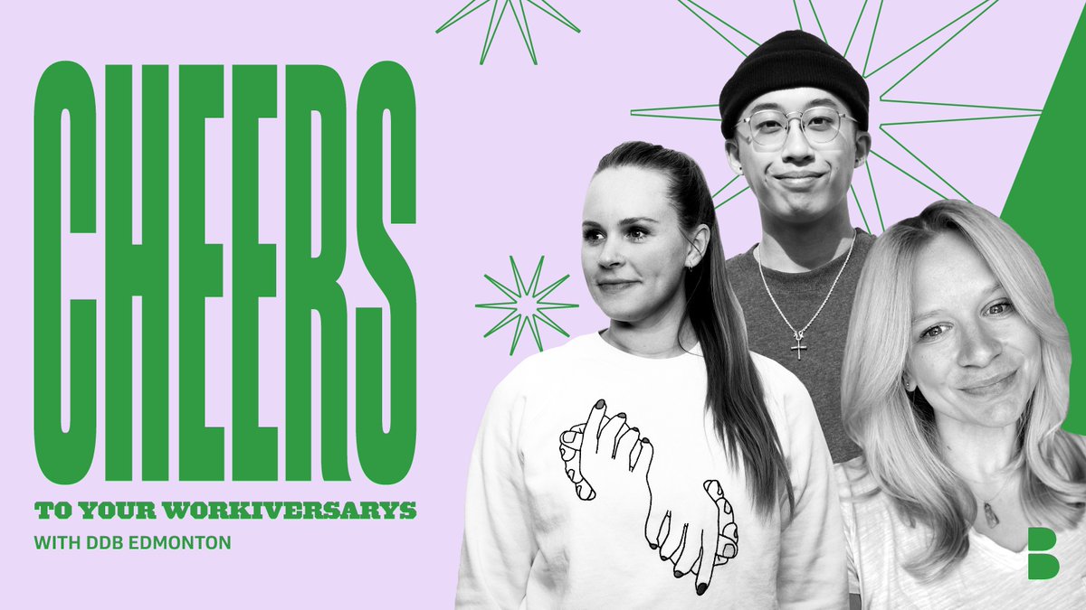 As we continue to celebrate anniversaries in May, we turn to the three who spark unexpected ideas, kindle fiery plans, and add creative fuel to create blazing campaigns. Raise a glass to these talented DDB’ers - Cassandra, John, and Mackenzie 🥂