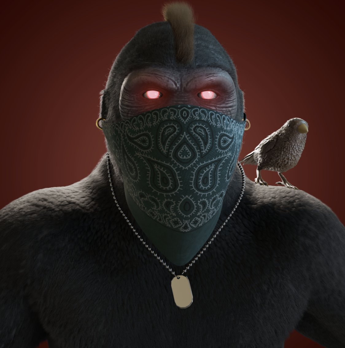 Apes and Birds 👀 An unlikely pair

#nft #nftart #nfts #nftcollector #cryptoart #digitalart #art #Giveaways #FreeMint