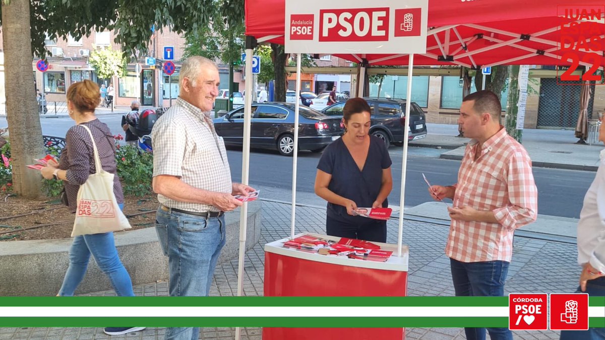 psoenortesierra's tweet photo. Hoy, hemos estado en Valdeolleros, haciéndole llegar a los cordobeses y cordobesas nuestras propuestas para que Andalucía vuelva a poner a la gente en el centro de sus políticas y recupere la calidad de los servicios públicos.

#AndalucíaQuiereMás #SiVotamosGanamos https://t.co/M5GwdqoYRl