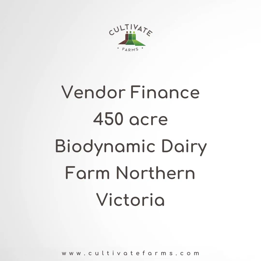 📌Closest Town: Nathalia VIC 3638, Australia
📌Size: 450.0 Acres
📌tree-linedFarm Type: Dairy

#cultivatefarms #farms #farmopportunity #aspiringfarmer #retiringfarmer #investors #nextgenfarmer #youngfarmer #applyforfarm #sharefarm #farming #farmers #regionalcommunity #aussieag