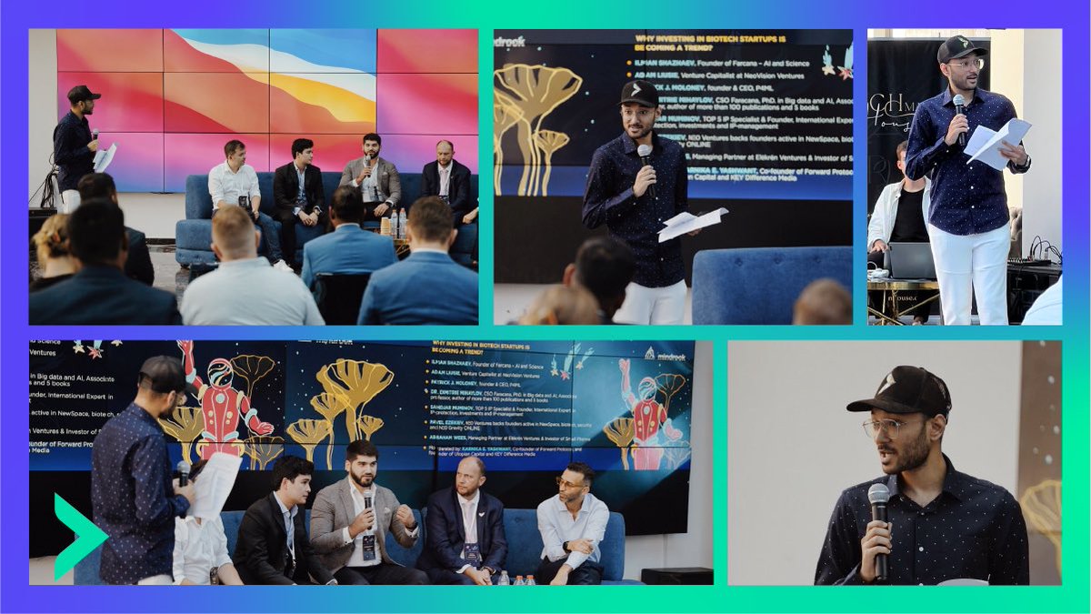 KarnikaYashwant's tweet photo. Had a great time moderating a panel discussion on “Why investing in Biotechnological startups is becoming a trend?”. 😎

📍 #MindRock crypto event - “Human Evolution In The Era Of Deeptech”

Lots of insightful #Blockchain talks with industry leaders. 🙌 https://t.co/R0dBL9Dxk7