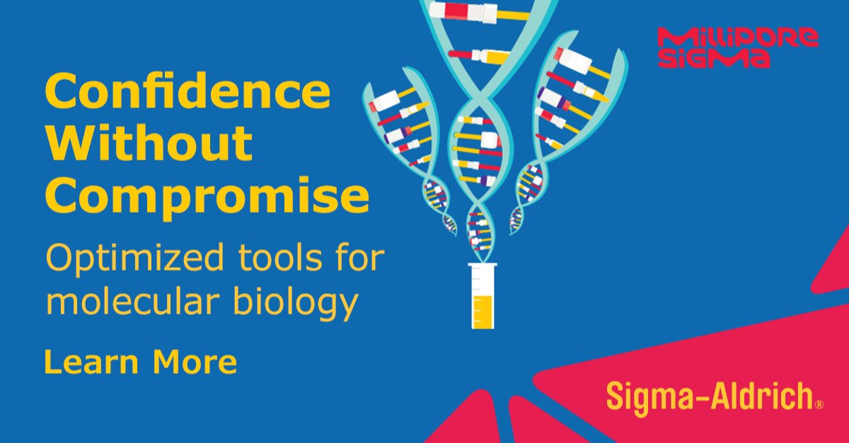 AGuillermo6's tweet image. Accelerate your goals with these innovative products and services.
#nucleicacidpurification #nucleicacideamplification #oligos #PCR #TeamMilliporeSigma