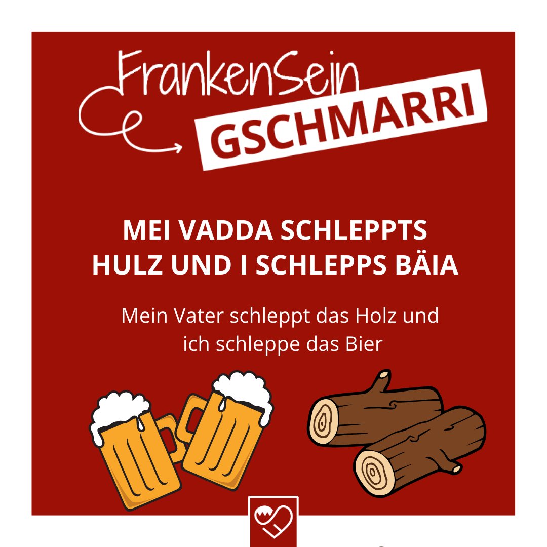 Wer aus #Franken geht mit seinem #Vater gerne ins #Holz (zum #Bier trinken🤪)? 

Schreibt es uns in die #Kommentare!