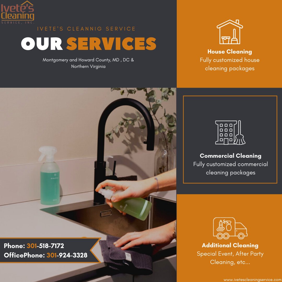 House Cleaning Service  Montgomery County Maryland