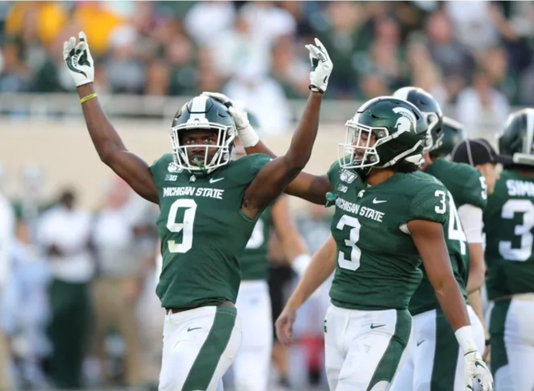 Tyler16Atkinson's tweet photo. 🙏BLESSED🙏
To receive an 🅾️ffer from Michigan State University
@MSU_Football @Coach_mtucker @MSU_Athletics @Coach_MColeman @CoachBTJordan @Coach_FredM @JeremyO_Johnson @Mansell247 @ChadSimmons_ @AABonNBC @Alex_B2C @BigCoachMarvin @adamgorney @Mhoward38 @SpartanTailgate https://t.co/9Y5l7DcCYG